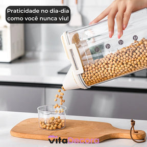 Pote Hermético Porta Condimentos Vedação em Silicone