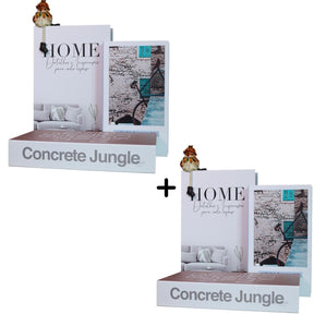 Livros Caixa Decorativo Luxo - Concrete Jungle - Dekasa Utilidades